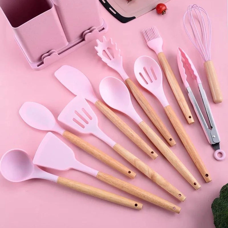 Kit Utensílios de Cozinha 19 Peças - Completo