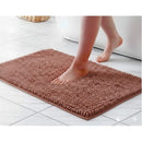 Tapete Bolinha em Microfibra Antiderrapante Kit com 4 peças